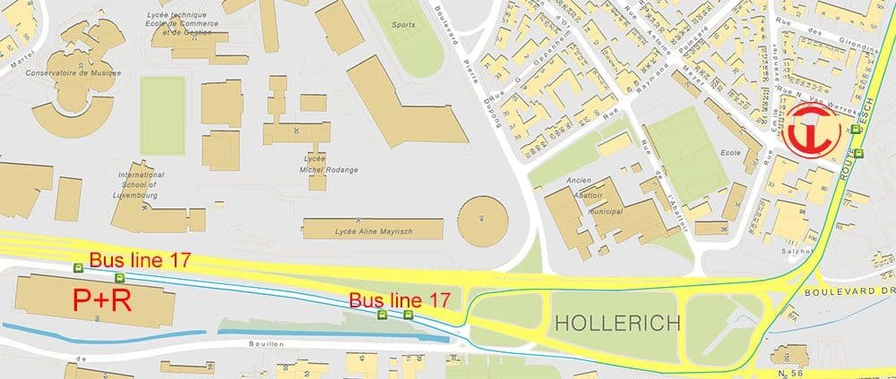 Bus map