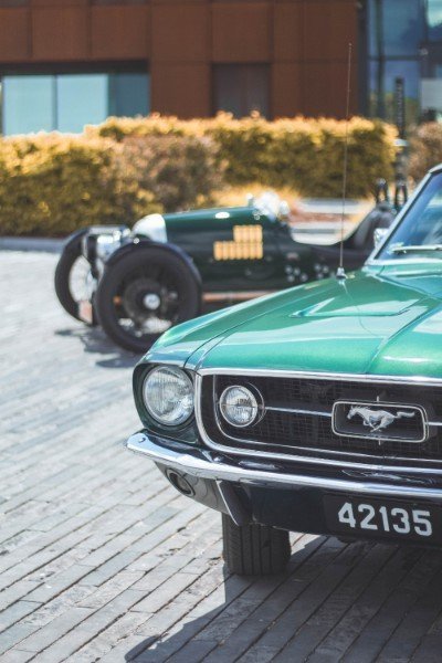 Fares Hammoud The Cartell Ford Mustang Morgan 3-wheeler